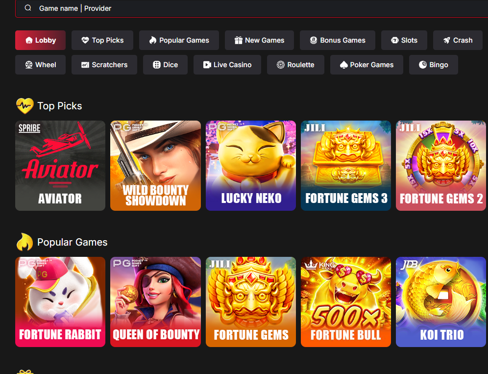 TIGER888 GAME features